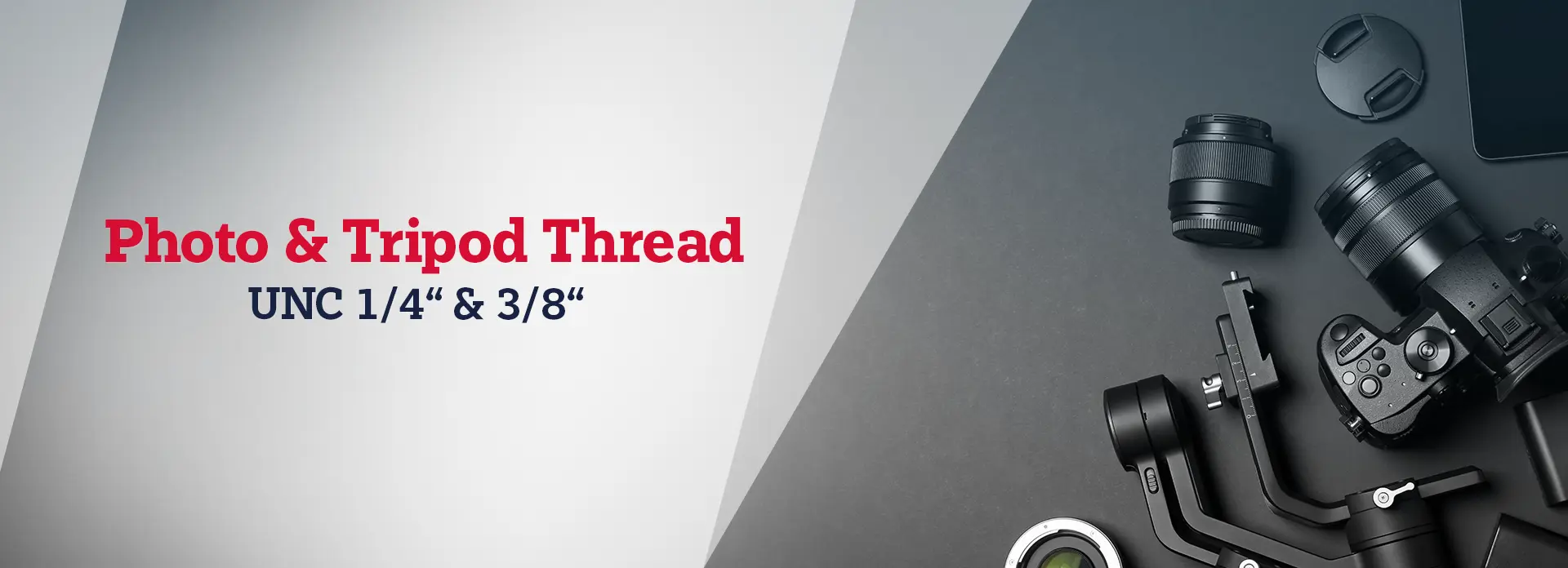 Photo & Tripod Thread – Inch threads for camera accessories