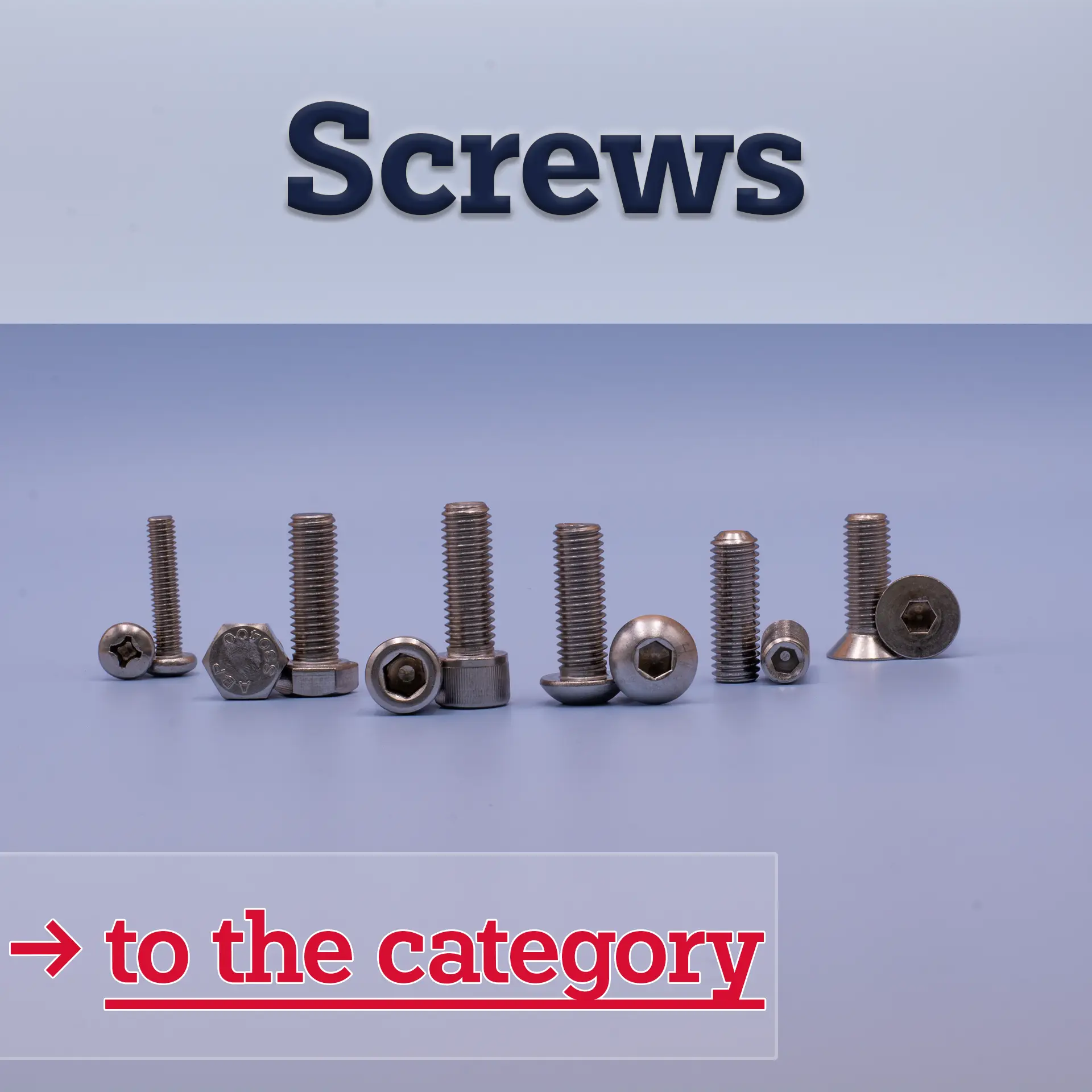 Screws – View category